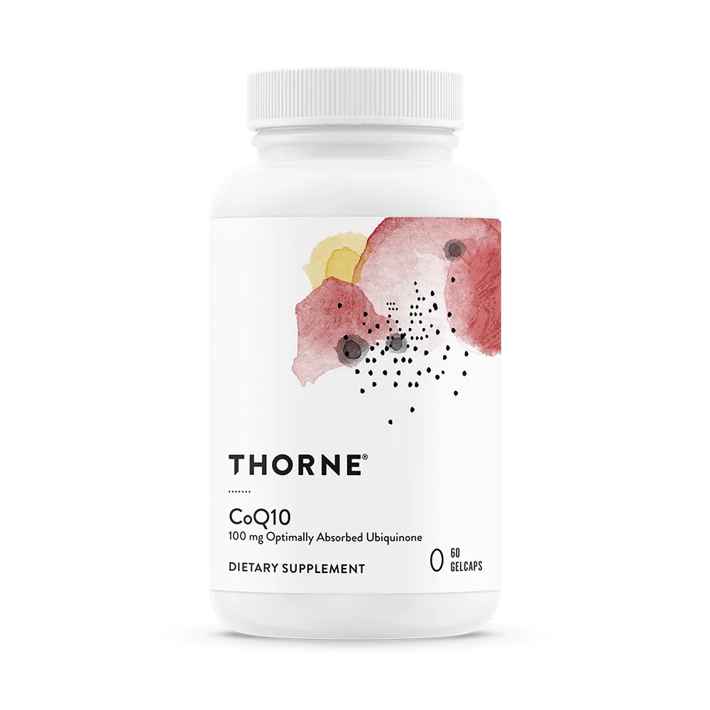 悦恩THORNE - 辅酶Q10 100毫克 60粒凝胶胶囊