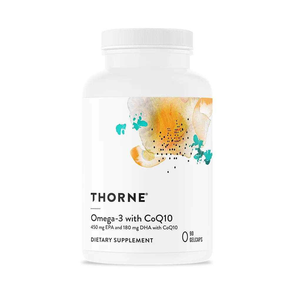 悦恩THORNE - 辅酶Q10鱼油软胶囊 90粒