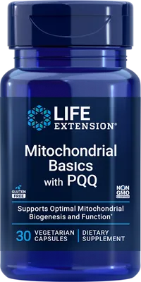 沿寿LIFE - 基础线粒体配方含PQQ 30粒素食胶囊
