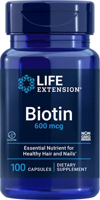 沿寿LIFE - 生物素 600微克 100粒胶囊