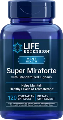 沿寿LIFE - 超级米拉福特含标准化木脂素 120粒素食胶囊