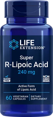 沿寿LIFE - 超级R-硫辛酸 240毫克 60粒素食胶囊