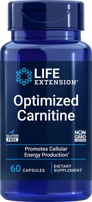 沿寿LIFE - 优化肉碱 60粒素食胶囊