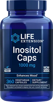 沿寿LIFE - 肌醇 1000毫克 360粒素食胶囊