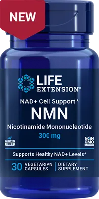 沿寿LIFE - NMN烟酰胺单核苷酸 300毫克 30粒素食胶囊