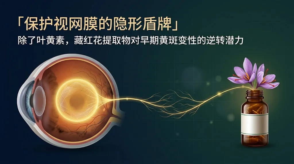 保护视网膜的隐形盾牌：除了叶黄素，藏红花提取物对早期黄斑变性的逆转潜力