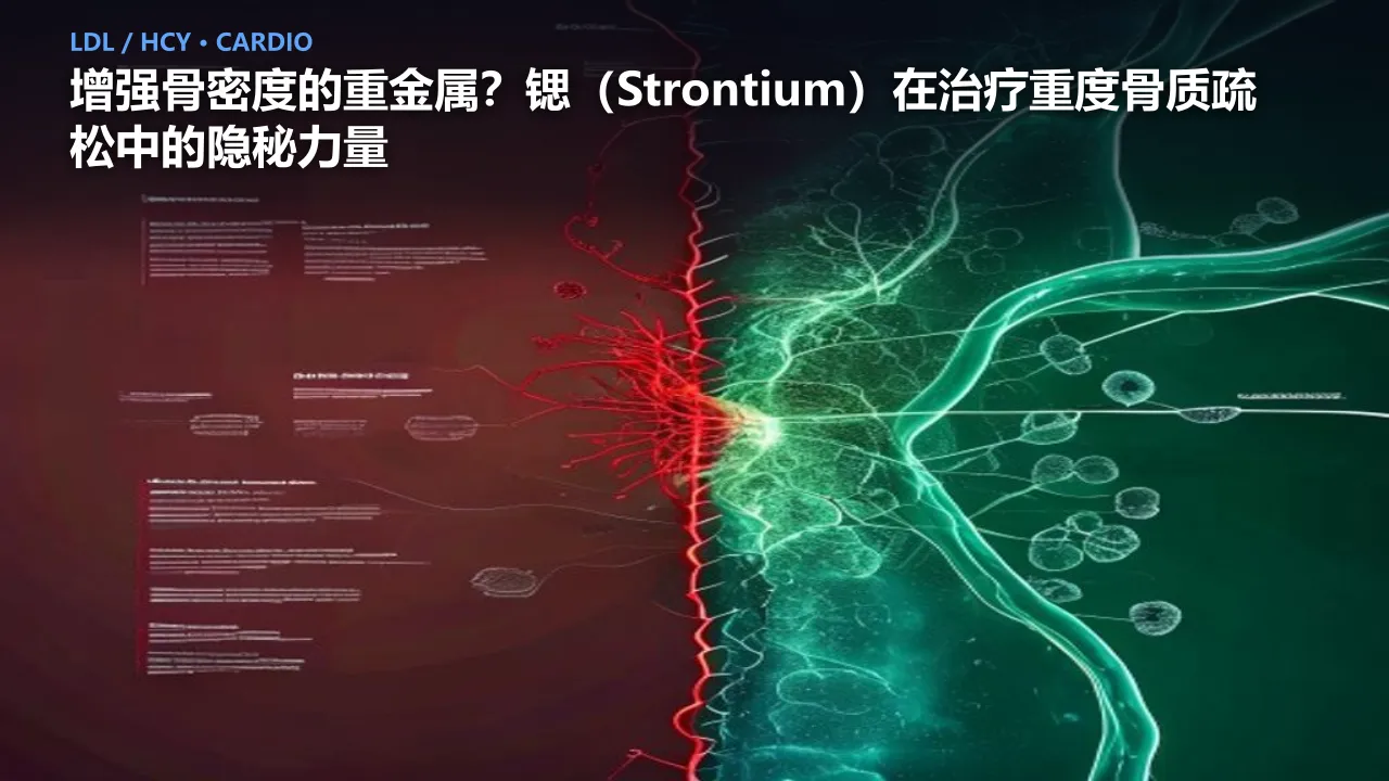 增强骨密度的重金属？锶（Strontium）在治疗重度骨质疏松中的隐秘力量