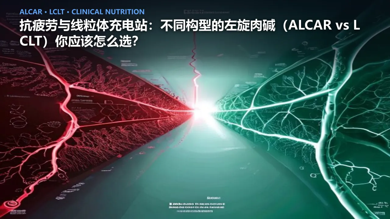 抗疲劳与线粒体充电站：不同构型的左旋肉碱（ALCAR vs LCLT）你应该怎么选？