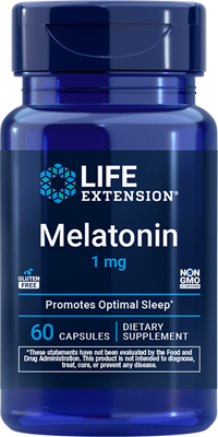 沿寿LIFE - 褪黑素 1毫克 60粒胶囊