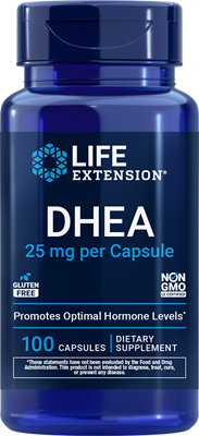 沿寿LIFE - 脱氢表雄酮 25毫克 100粒胶囊
