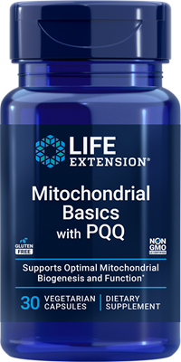 沿寿LIFE - 基础线粒体配方含PQQ 30粒素食胶囊
