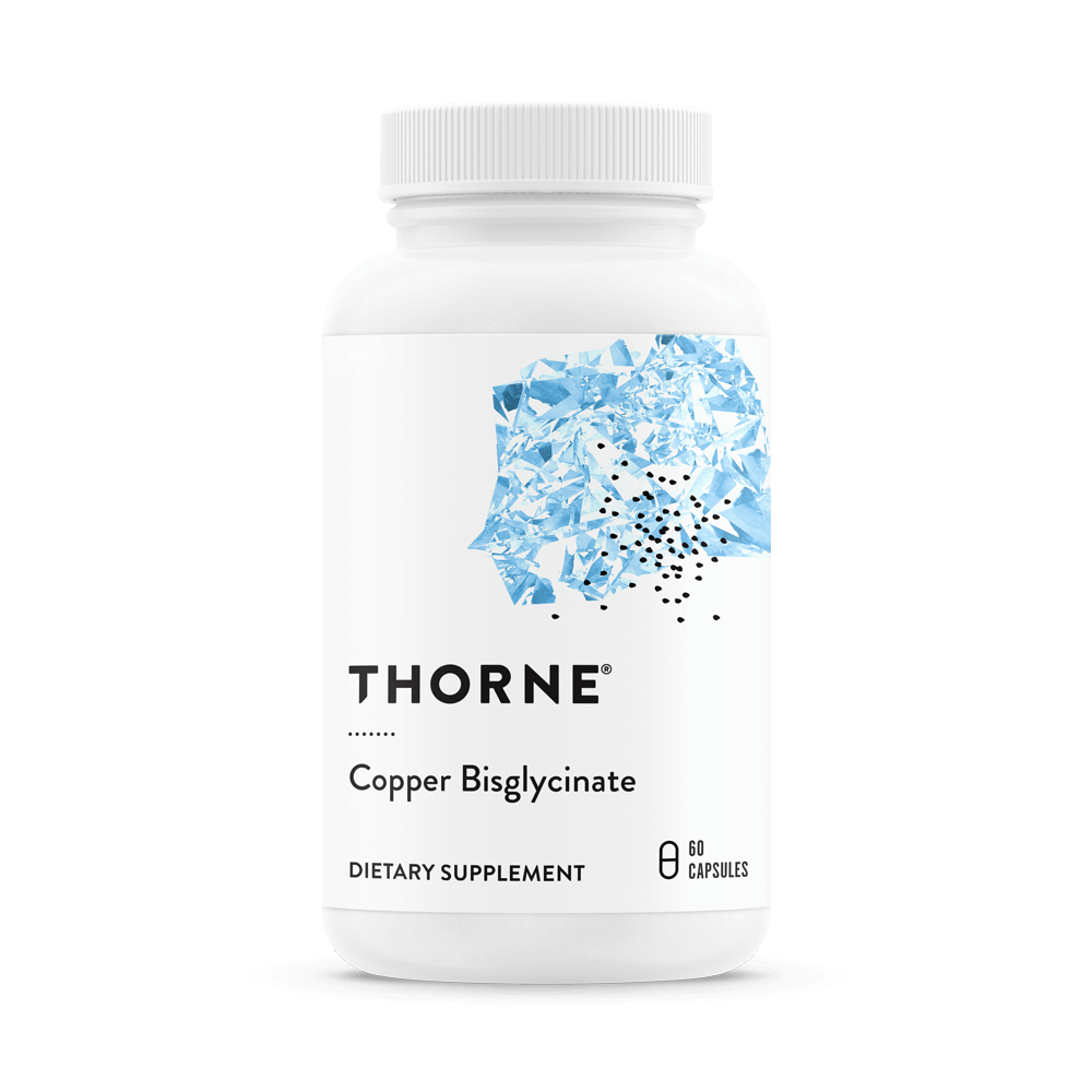 悦恩THORNE - 双甘氨酸铜 2毫克 60粒胶囊