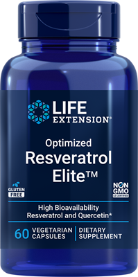 沿寿LIFE - 优化白藜芦醇精英版 60粒素食胶囊