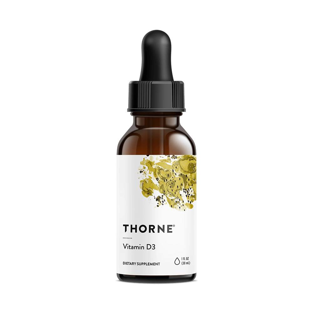 悦恩THORNE - 维生素D3液体滴剂 100微克 30滴管装