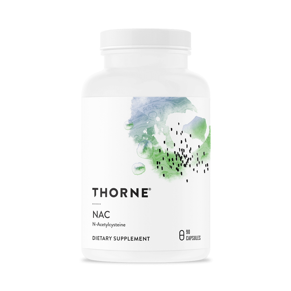 悦恩THORNE - N-乙酰半胱氨酸 500毫克 90粒胶囊