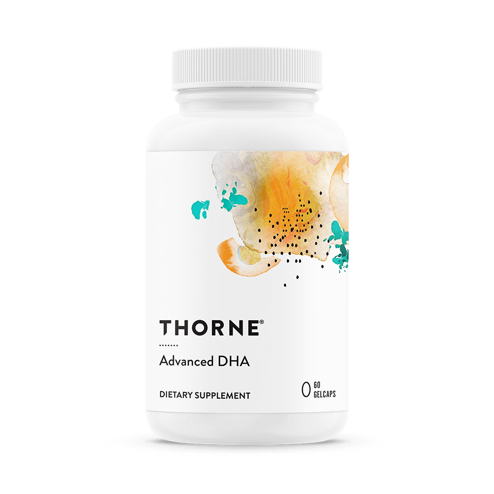 悦恩THORNE - 高级DHA 650毫克 60粒软胶囊