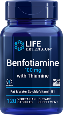 沿寿LIFE - 苯磷硫胺与硫胺素 100毫克 120粒素食胶囊
