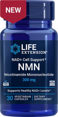 沿寿LIFE - NMN烟酰胺单核苷酸 300毫克 30粒素食胶囊