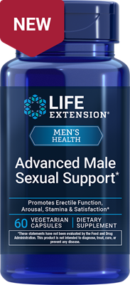 沿寿LIFE - 高级男性性健康支持 60粒素食胶囊