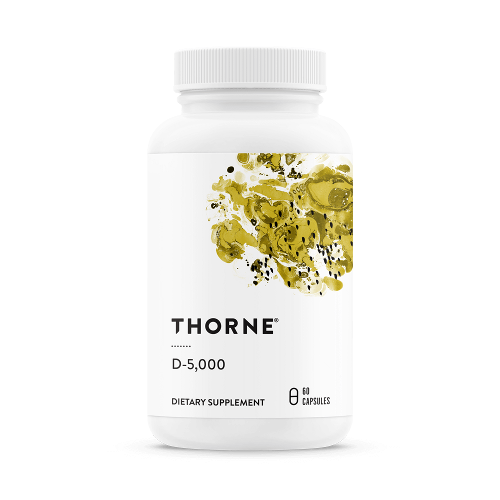 悦恩THORNE - 维生素D3 5000IU 60粒